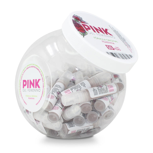 Pink Gel Femenino - Gel lubricante sensibilizante - Vitrolero