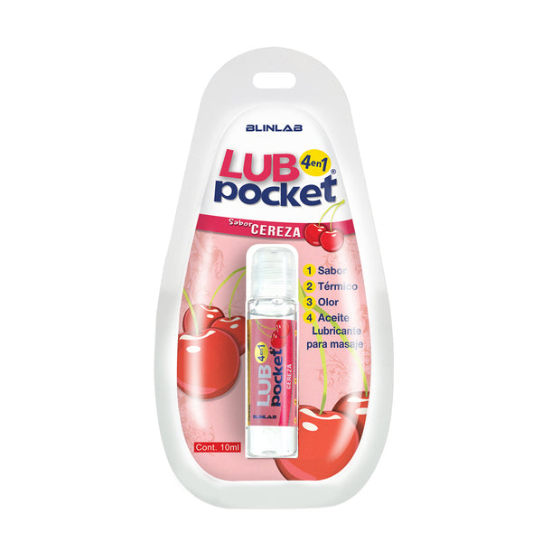 Lub Pocket Cereza lubricante 4 en 1