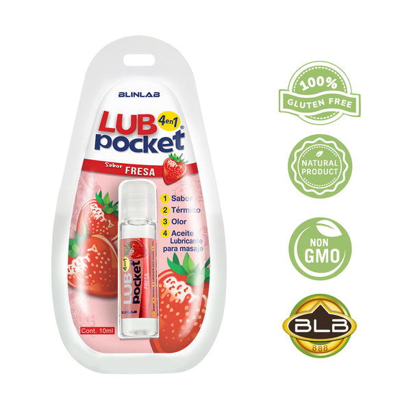 Lub Pocket Fresa Lubricante 4 en 1 - 10ml