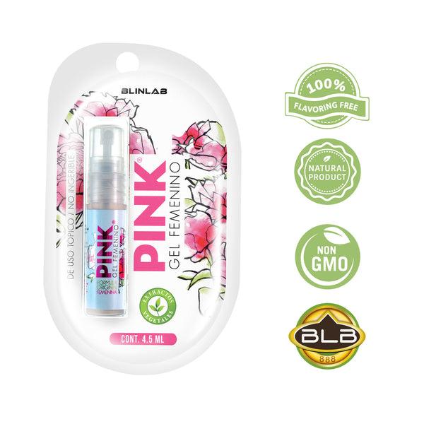 Pink Gel Femenino - Gel lubricante sensibilizante