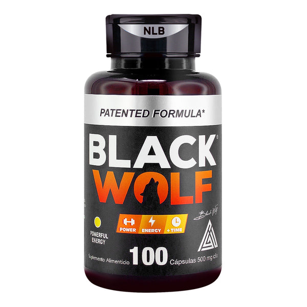 Black Wolf  con 100 Cápsulas