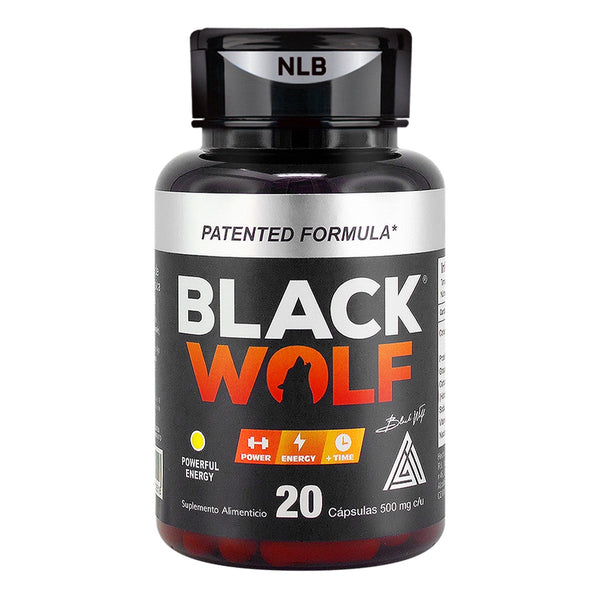 Black Wolf  con 20 Cápsula