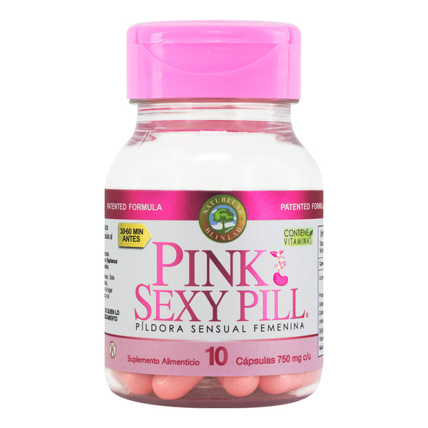 pink sexy pill con 10 cápsulas