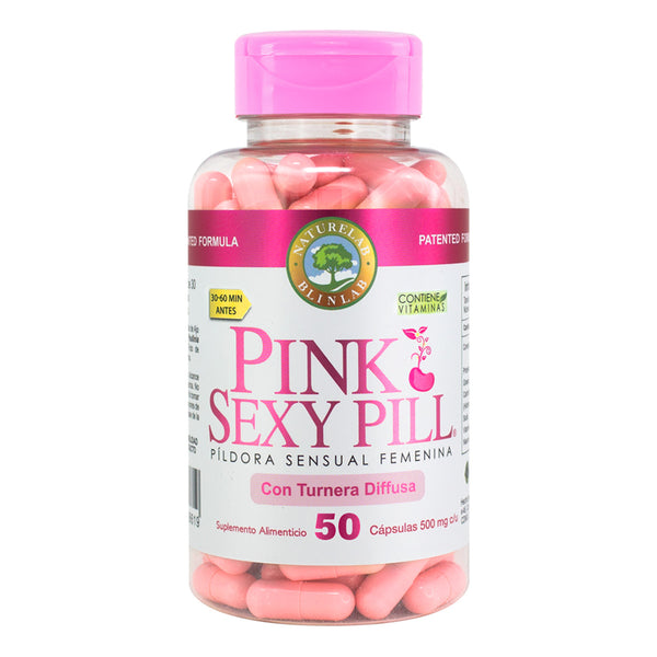pink sexy pill con 50 cápsulas
