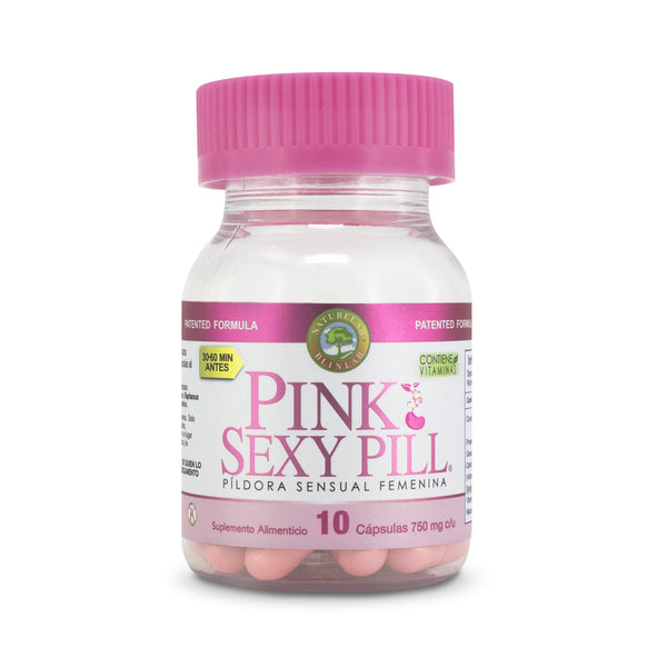 pink sexy pill con 10 cápsulas