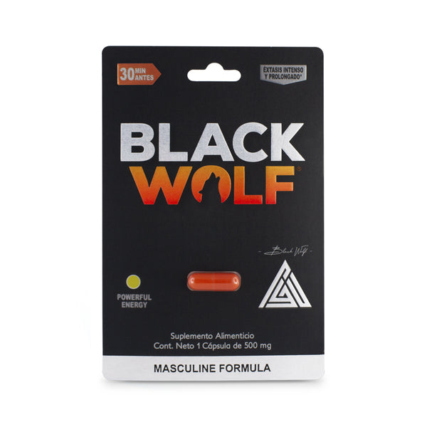 BLACK WOLF - 1 CÁPSULA
