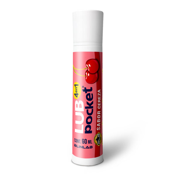 Lub Pocket Cereza Lubricante 4 en 1