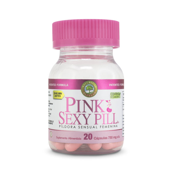 pink sexy pill con 20 cápsulas