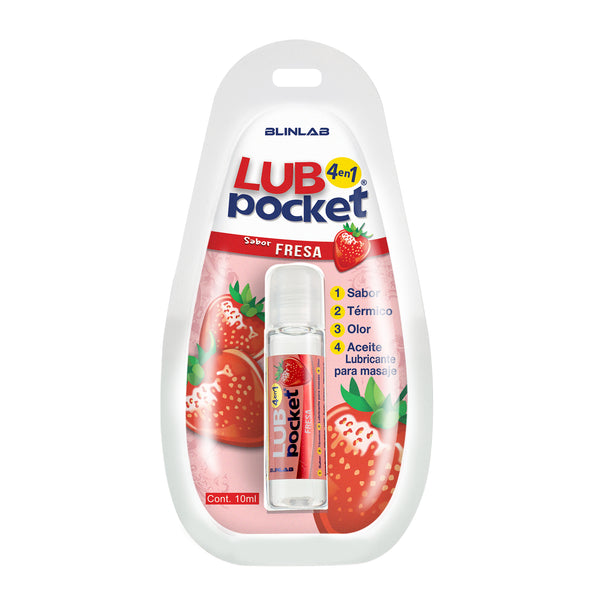 Lub Pocket Fresa Lubricante 4 en 1 - 10ml