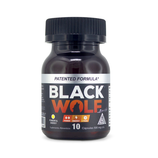 BLACK WOLF CON 10 CÁPSULAS