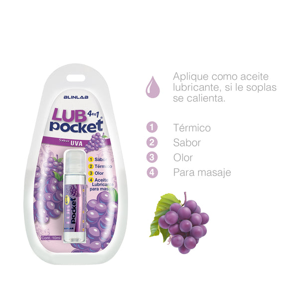 LUB POCKET UVA LUBRICANTE 4 EN 1