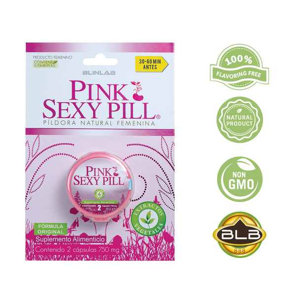 PINK SEXY PILL - POTENCIADOR FEMENINO