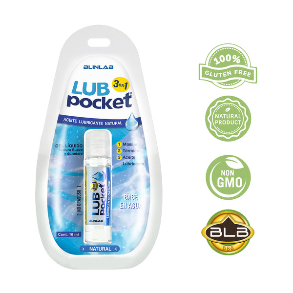 Lub Pocket Natural 3 en 1 - 10ml