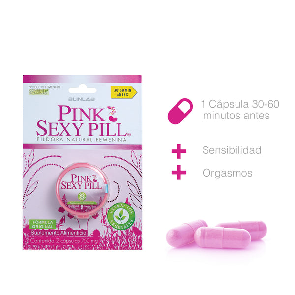 PINK SEXY PILL - POTENCIADOR FEMENINO